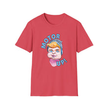 Load image into Gallery viewer, HayHay Says, "Motor Up!" Official Credit Card Captain Softstyle T-Shirt