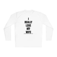 Load image into Gallery viewer, I Really Love My Wife Funny Credit Card Captain Long Sleeve Tee