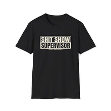 Load image into Gallery viewer, Sh*t Show Supervisor Official Credit Card Captain Funny Softstyle T-Shirt