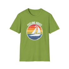 Load image into Gallery viewer, Feeling Nauti Sailboat Official Credit Card Captain Softstyle T-Shirt