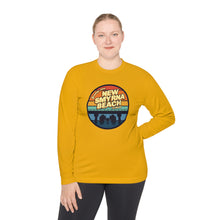 Load image into Gallery viewer, Greetings From New Smyrna Beach Credit Card Captain Long Sleeve Tee