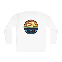 Load image into Gallery viewer, Greetings From New Smyrna Beach Credit Card Captain Long Sleeve Tee