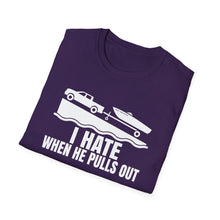 Load image into Gallery viewer, I Hate When He Pulls Out Official Credit Card Captain Funny Softstyle T-Shirt