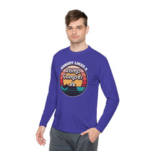 Load image into Gallery viewer, Nobody Likes a Ramp Camper Official Credit Card Captain Lightweight Long Sleeve Tee