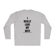 Load image into Gallery viewer, I Really Love My Wife Funny Credit Card Captain Long Sleeve Tee