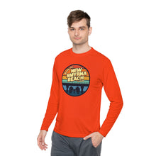 Load image into Gallery viewer, Greetings From New Smyrna Beach Credit Card Captain Long Sleeve Tee