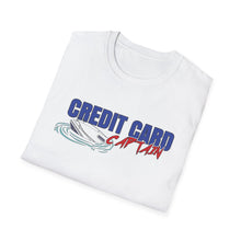 Load image into Gallery viewer, Official Credit Card Captain Shipwreck Logo Softstyle T-Shirt