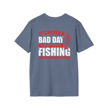 Load image into Gallery viewer, It's Never a Bad Day When You're Fishing Redfish Design Official CCC Softstyle T-Shirt