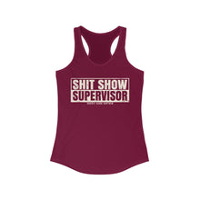 Load image into Gallery viewer, Sh*t Show Supervisor Official Credit Card Captain Women's Racerback Tank