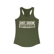Load image into Gallery viewer, Sh*t Show Supervisor Official Credit Card Captain Women's Racerback Tank