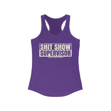 Load image into Gallery viewer, Sh*t Show Supervisor Official Credit Card Captain Women's Racerback Tank