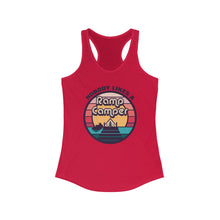 Load image into Gallery viewer, Nobody Likes a Ramp Camper Official Credit Card Captain Women's Racerback Tank