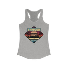 Load image into Gallery viewer, Captoon Official Credit Card Captain Women's Racerback Tank