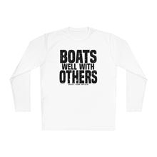 Load image into Gallery viewer, Boats Well With Others Official Credit Card Captain Lightweight Long Sleeve Tee
