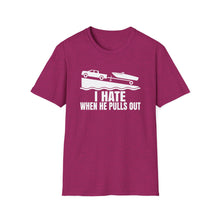 Load image into Gallery viewer, I Hate When He Pulls Out Official Credit Card Captain Funny Softstyle T-Shirt