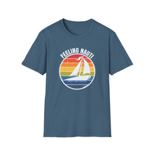 Load image into Gallery viewer, Feeling Nauti Sailboat Official Credit Card Captain Softstyle T-Shirt