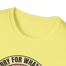 Load image into Gallery viewer, Sorry For What I Said While Docking the Boat Funny Credit Card Captain Softstyle T-Shirt