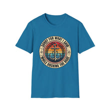 Load image into Gallery viewer, Sorry For What I Said While Docking the Boat Funny Official Credit Card Captain- T-Top Design Softstyle T-Shirt