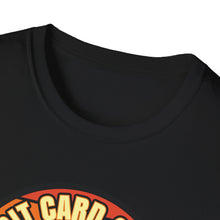 Load image into Gallery viewer, Sunset Under The Bridge Pontoon Dispensor Official Credit Card Captain Softstyle T-Shirt