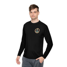Load image into Gallery viewer, Credit Card Captain Official Broken Anchor Colored Logo Front and Back Lightweight Long Sleeve Tee