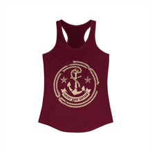 Load image into Gallery viewer, Copy of Official Credit Card Captain Shipwreck Logo Women's Racerback Tank