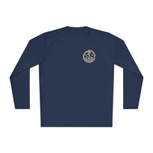 Load image into Gallery viewer, Credit Card Captain Official Broken Anchor Colored Logo Front and Back Lightweight Long Sleeve Tee