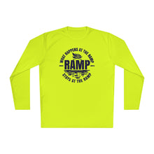 Load image into Gallery viewer, What Happens at the Ramp Stays at the Ramp Official CCC Funny Unisex Lightweight Long Sleeve Tee