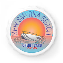 Load image into Gallery viewer, Credit Card Captain Wrecked Boat New Smyrna Beach Bottle Opener
