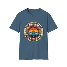 Load image into Gallery viewer, Sorry For What I Said While Docking the Boat Funny Official Credit Card Captain- T-Top Design Softstyle T-Shirt