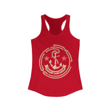 Load image into Gallery viewer, Copy of Official Credit Card Captain Shipwreck Logo Women's Racerback Tank