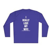 Load image into Gallery viewer, I Really Love My Wife Funny Credit Card Captain Long Sleeve Tee
