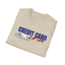 Load image into Gallery viewer, Official Credit Card Captain Shipwreck Logo Softstyle T-Shirt