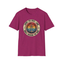 Load image into Gallery viewer, Sorry For What I Said While Docking the Boat Funny Credit Card Captain Softstyle T-Shirt