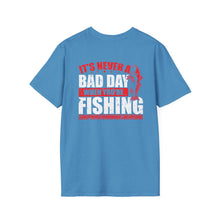 Load image into Gallery viewer, It's Never a Bad Day When You're Fishing Redfish Design Official CCC Softstyle T-Shirt