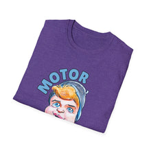 Load image into Gallery viewer, HayHay Says, "Motor Up!" Official Credit Card Captain Softstyle T-Shirt