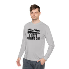 Load image into Gallery viewer, I Hate Pulling Out Official Credit Card Captain Funny Long Sleeve Tee