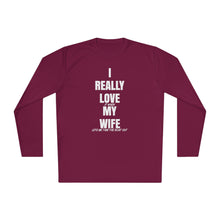 Load image into Gallery viewer, I Really Love My Wife Funny Credit Card Captain Long Sleeve Tee