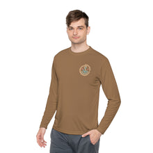 Load image into Gallery viewer, Credit Card Captain Official Broken Anchor Colored Logo Front and Back Lightweight Long Sleeve Tee