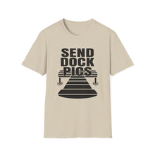 Load image into Gallery viewer, Send Dock Pics Funny Credit Card Captain Softstyle T-Shirt