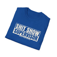 Load image into Gallery viewer, Sh*t Show Supervisor Official Credit Card Captain Funny Softstyle T-Shirt
