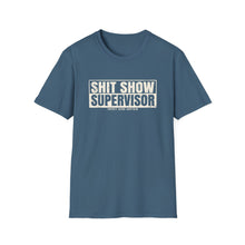 Load image into Gallery viewer, Sh*t Show Supervisor Official Credit Card Captain Funny Softstyle T-Shirt