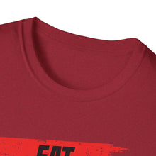 Load image into Gallery viewer, Eat, Sleep, Fish, Repeat Official Credit Card Captain Softstyle T-Shirt
