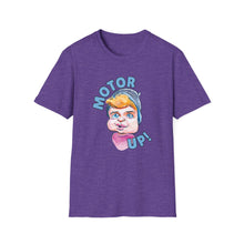 Load image into Gallery viewer, HayHay Says, "Motor Up!" Official Credit Card Captain Softstyle T-Shirt