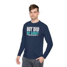 Load image into Gallery viewer, But Did We Sink? Official Credit Card Captain Funny Lightweight Long Sleeve Tee