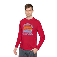 Load image into Gallery viewer, Pontoon Captain, Like a Regular Captain Only More Drunker Funny Credit Card Captain Lightweight Long Sleeve Tee