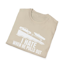 Load image into Gallery viewer, I Hate When He Pulls Out Official Credit Card Captain Funny Softstyle T-Shirt
