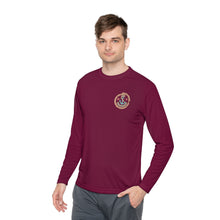 Load image into Gallery viewer, Credit Card Captain Official Broken Anchor Colored Logo Front and Back Lightweight Long Sleeve Tee