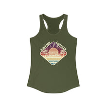 Load image into Gallery viewer, Pontoon Captain Credit Card Captain Women's Racerback Tank