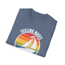 Load image into Gallery viewer, Feeling Nauti Sailboat Official Credit Card Captain Softstyle T-Shirt