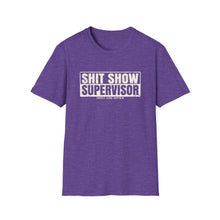 Load image into Gallery viewer, Sh*t Show Supervisor Official Credit Card Captain Funny Softstyle T-Shirt